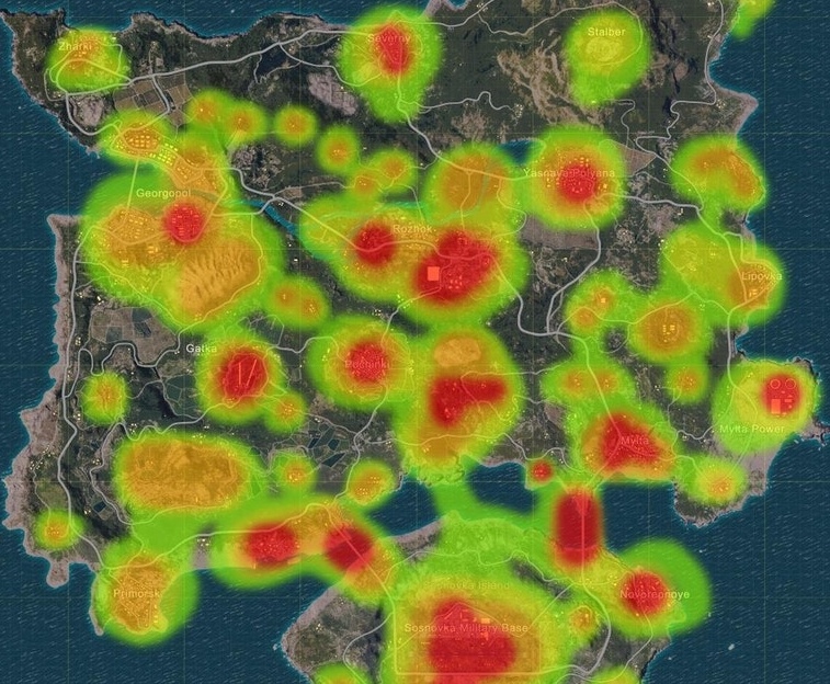 Drop Heatmap